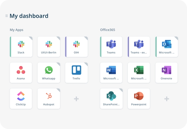 Your daily apps in one place