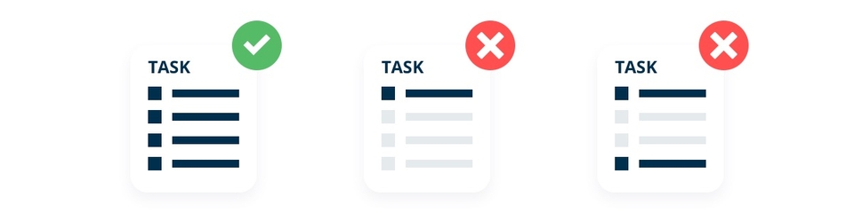 stay consistent with tasks