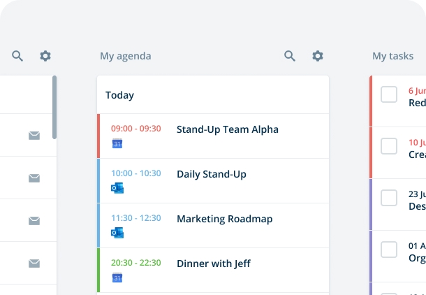 Stay organized with widgets